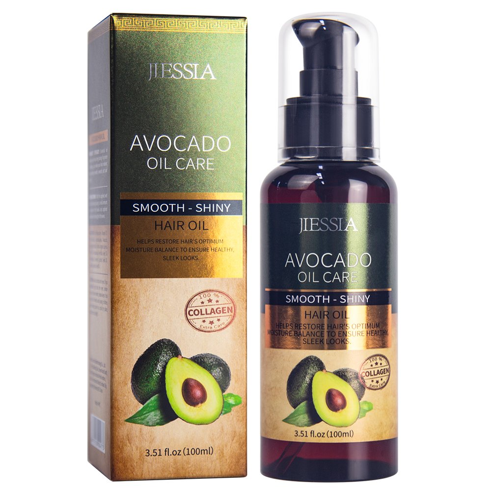 Avocado oil hair care private label keratin natural organic collagen cleaning moisturizing shampoo and conditioner set