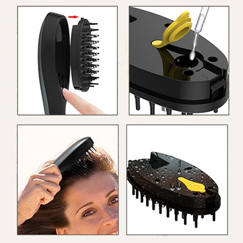 Multifunctional Tonic Hair Applicator Comb Wide Comb Laser Hair Loss Comb