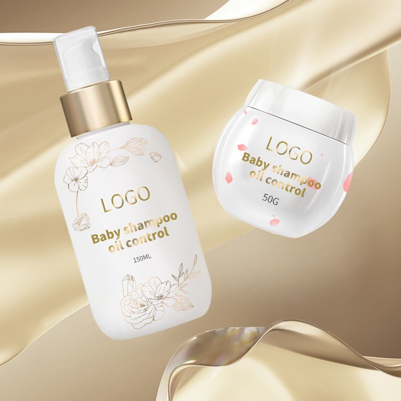 Custom Private Label Natural baby care kids shampoo and wash 2 in 1