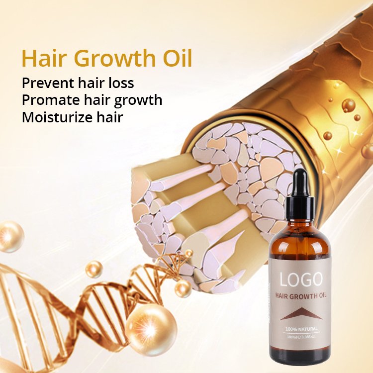 100ml Tea Tree Hair Growth Oil Rosemary Ginger For All hair Types Anti-Hair Loss Growth Strengthen