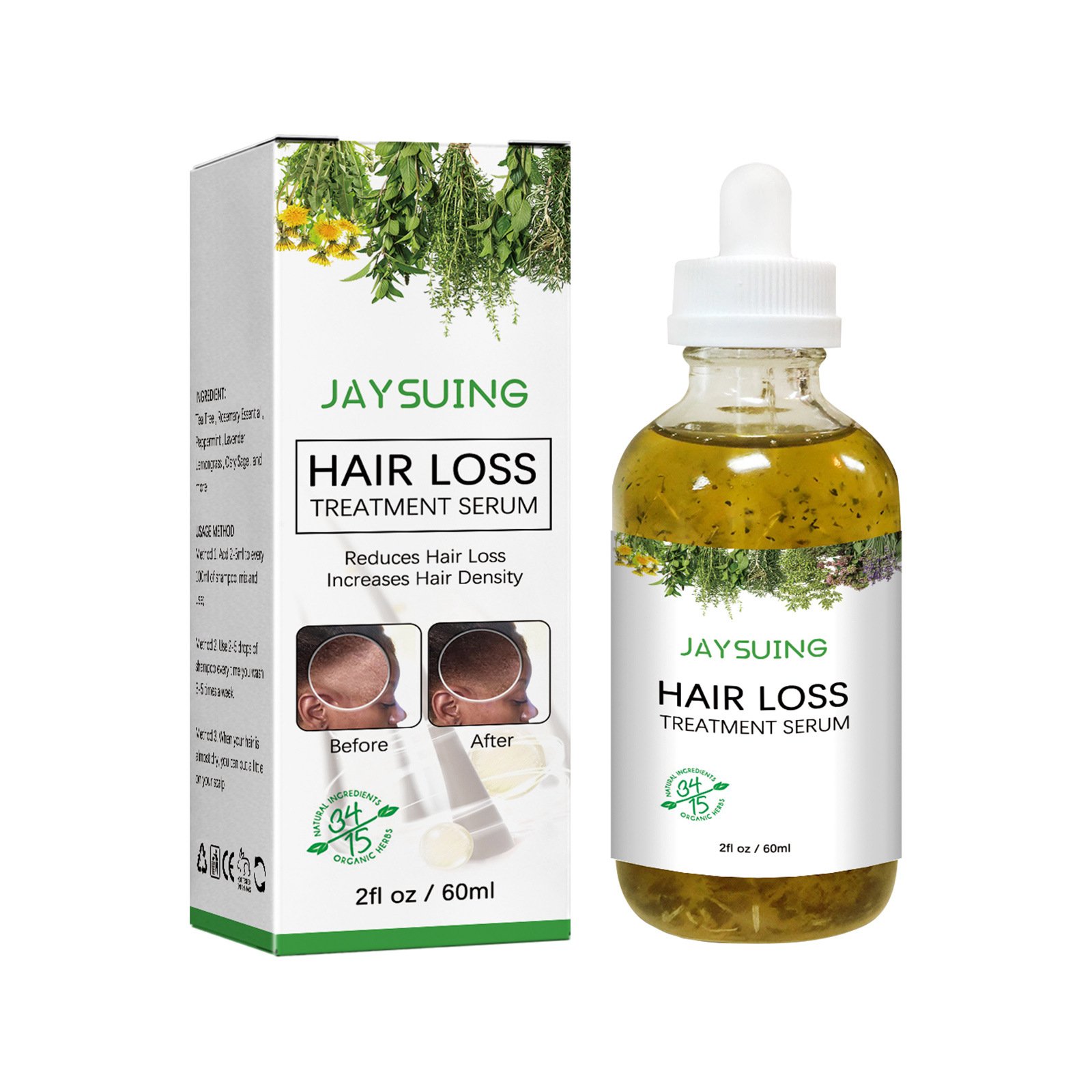 Scalp hair tonic essence hair growth massage scalp hair tonic