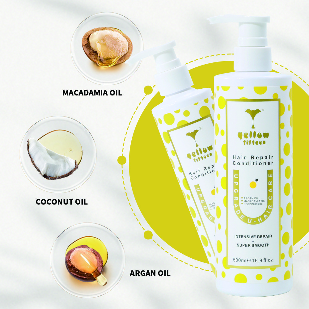 Manufacturer OEM Argan Oil Moisturizing Hair Conditioner Base Cream Private Label Detangler Hair Shampoo and Conditioner