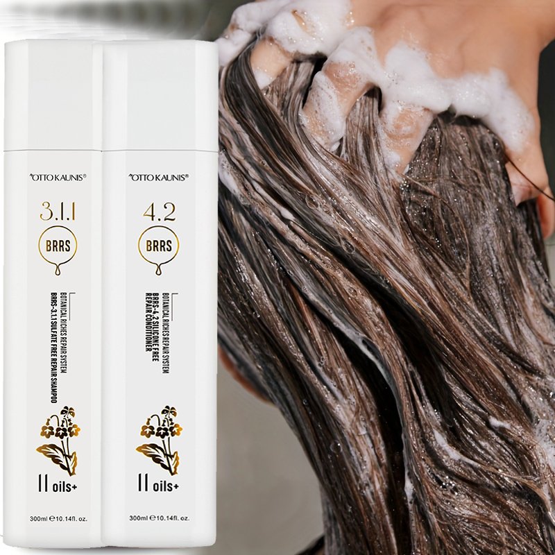 OEM ODM Sulfate Free Shampoo Set Professional Salon Quality organic Shampoo and Conditioner Set