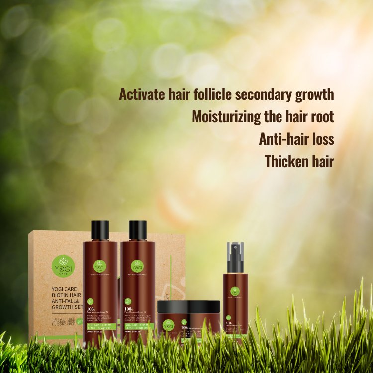 Fast Delivery Anti Hair Loss Hair Growth Shampoo Nourishing Biotin Shampoo Conditioner Set