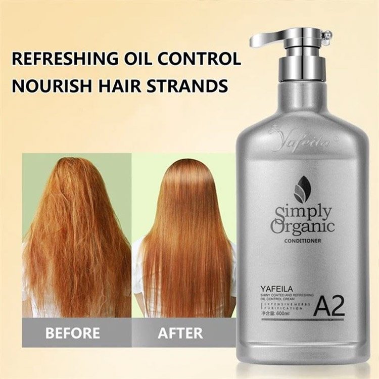 YAFEILA Gold Caviar Deep Moisture Shampoo and Conditioner For Dry, Brittle Hair, Moisturizes & Strengthens