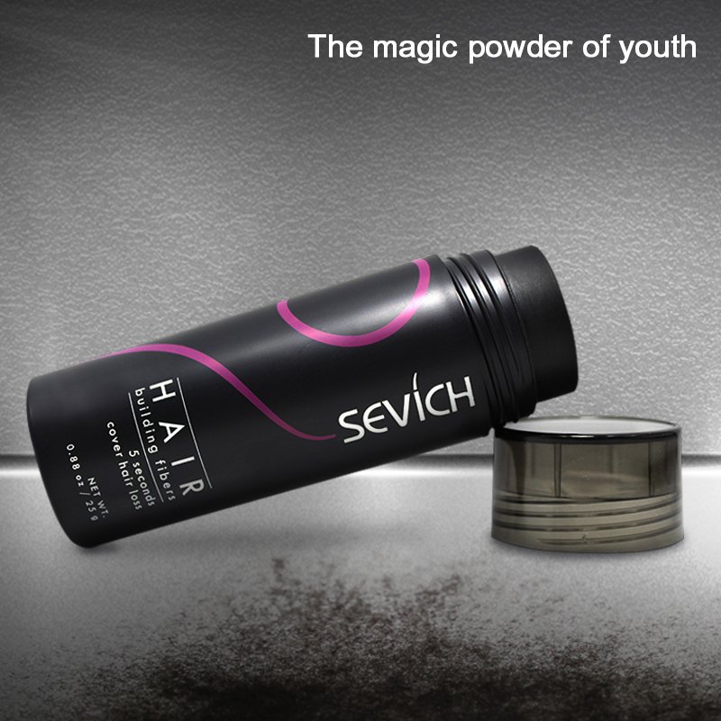 Wholesale Effective Multi-colors Thick Filling Hair Building Fibers Cover Fiber Growth Powder Black Dark Brown For Men And Women