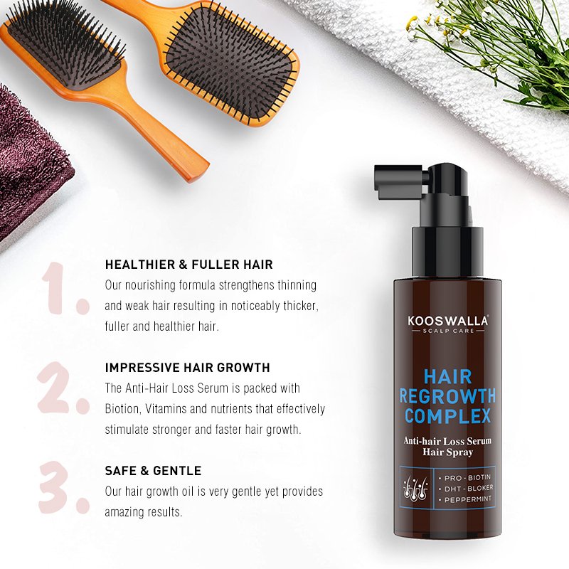 Wholesale Spray Hair Growth for Thinning Loss Hair Essence Repair Damaged Hair Care Regrowth Oil