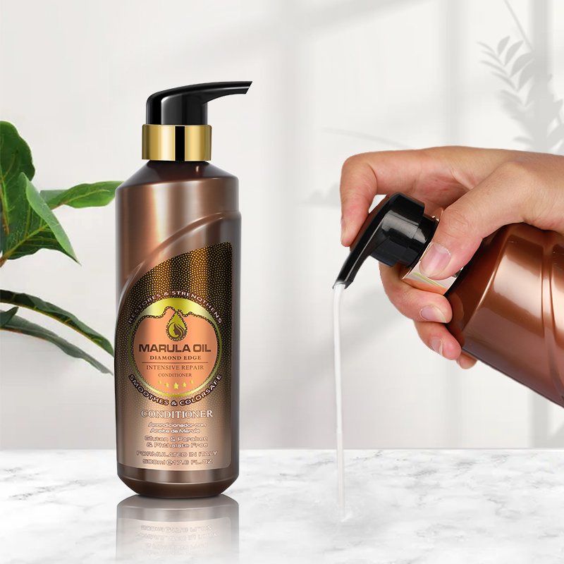 Hot Seller Private Label Super Moisturizing Hair Care Products Marula Oil Salon Shampoo And Conditioner
