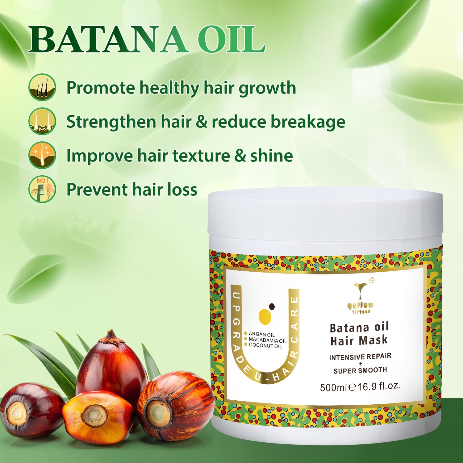 Raw Pure Batana Oil Conditioner Scalp & Hair Nourishing For Hair Care Increases Hair Thickness Mask
