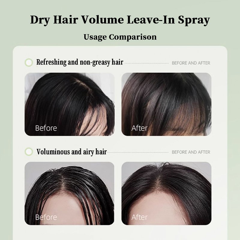 Private Label Dry Shampoo Spray Powder Long Lasting Oil Control Fluffy Dry Hair Spray