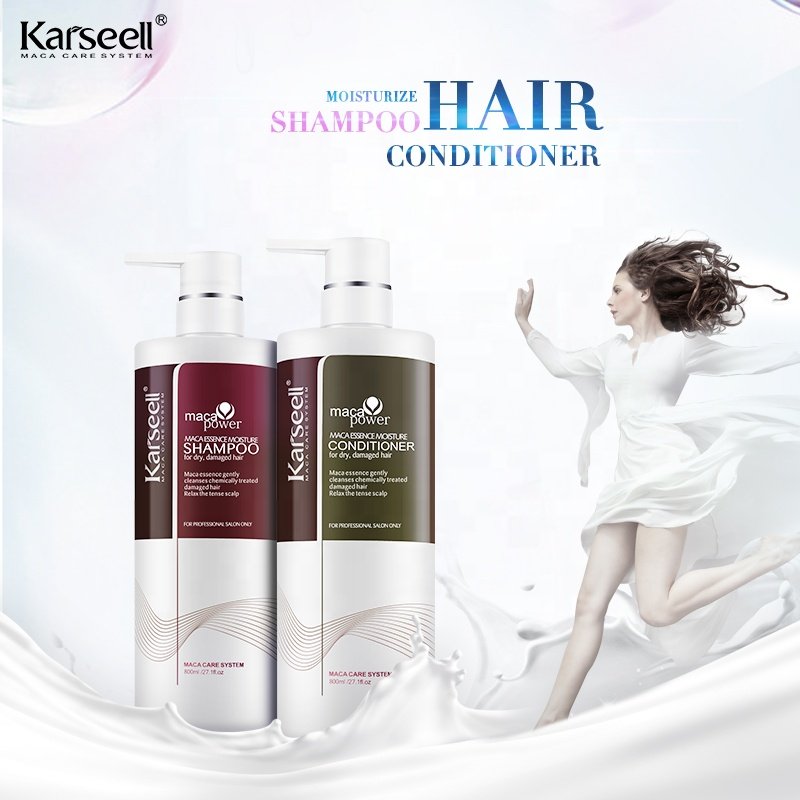 Karseell Export Wholesale Keratin Nourishing Smoothing Hair Shampoo and Conditioner for Damaged Hair