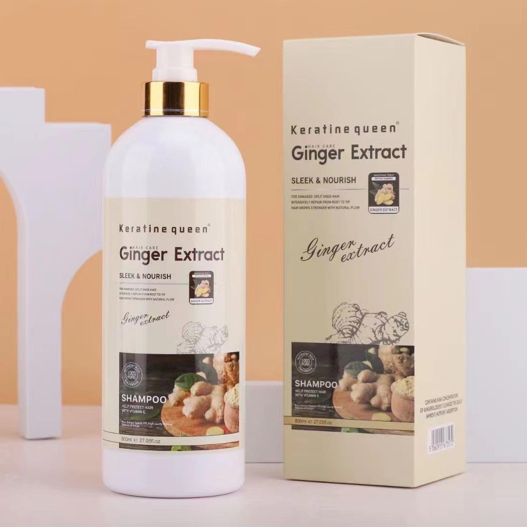 Cheap Prices Hair Care Sets Anti Hair Loss Anti Off Organic Natural Herbal Ginger growth Hair Shampoo And Conditioner Set