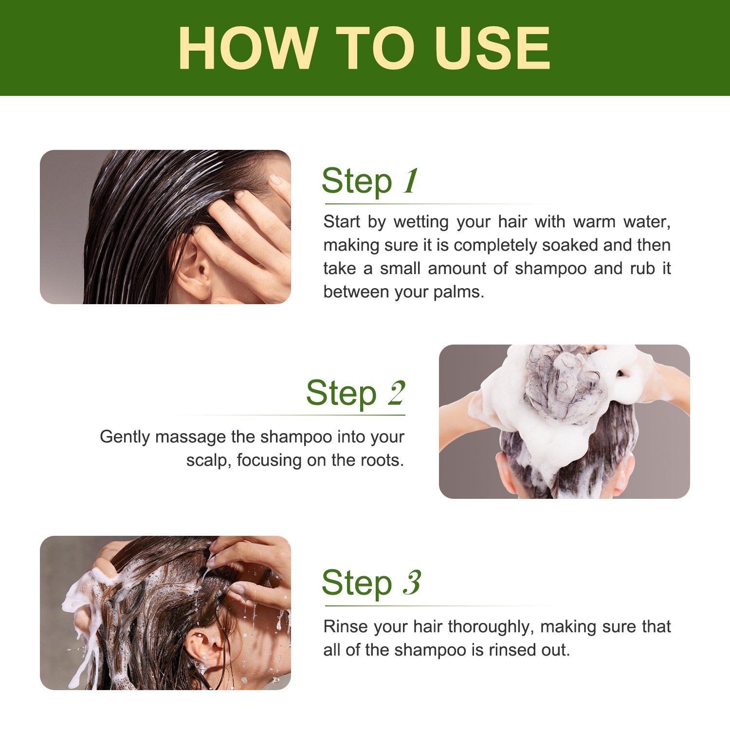 Batana Oil Shampoo for Hair Growth - Repairs Damaged Hair & Reduces Hair Loss, Deep Moisturizing Scalp and Hair for Men & Women