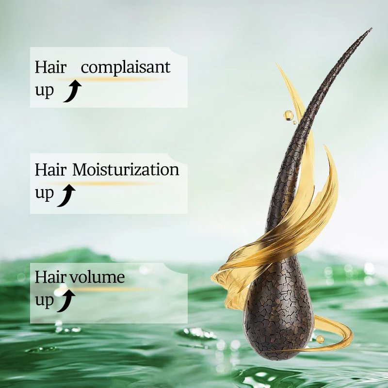 Caviar Essence Herbal Anti-Dandruff Shampoo 500ml Nourishing Moisturizing Cream for Daily Use on Adult Hair Smoothing Formula