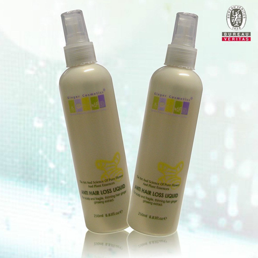 Private Label Herbal Anti Hair Loss Tonic Anti-hair Loss Ginger Liquid
