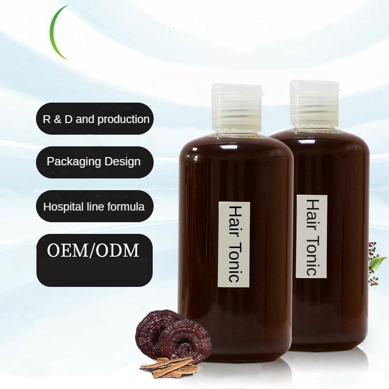 Private Label Chinese Herbal Hair Renewal Liquid Hair Growth Tonic Reduces Hair Loss Stimulates Healthy Growth