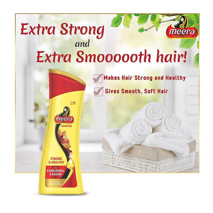 Meera Shampoo-Strong & Healthy Shampoo-bulk shampoo supplier India