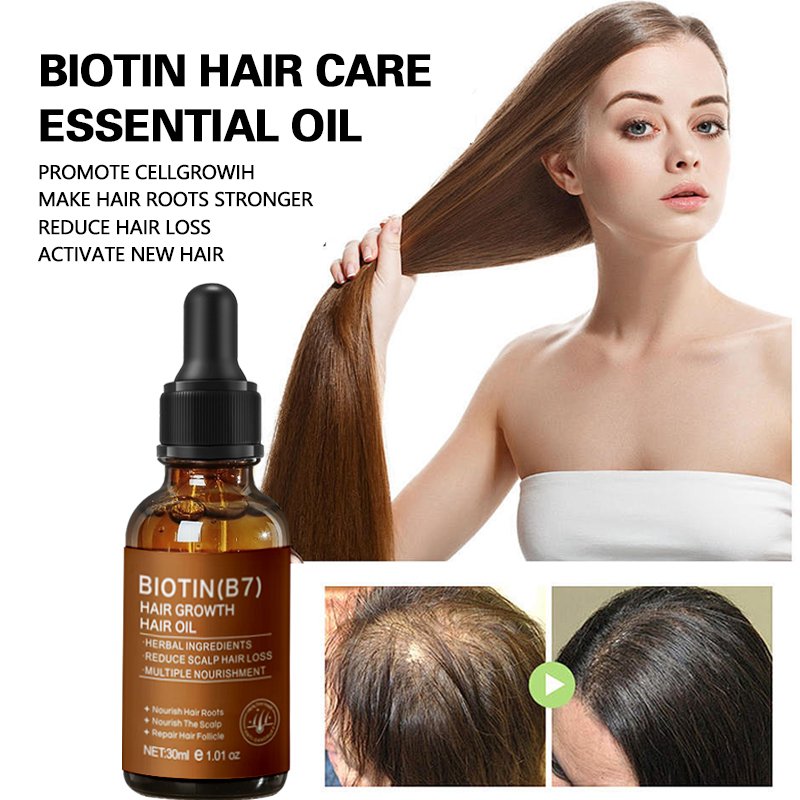 500ml Biotin Shampoo and Conditioner Set Sulfate Free Organic Formula Nourishing Strengthening Promotes Growth Fixes Hair