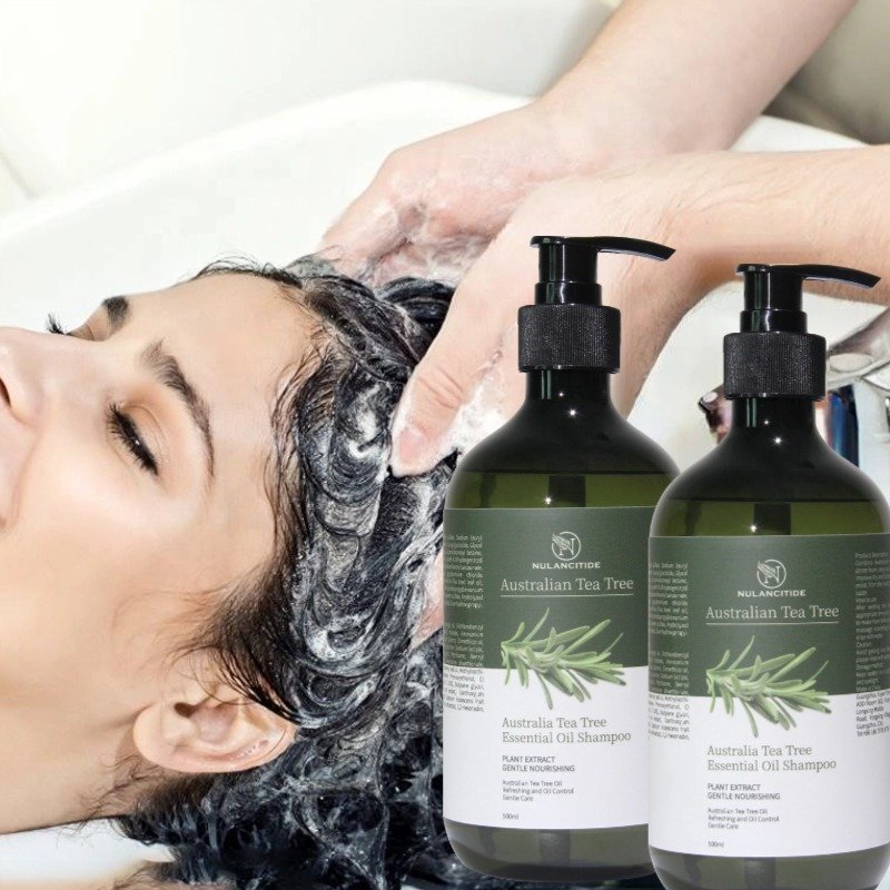 Tea Tree Oil Control Shampoo Hair Care Products Hair Loss Rosemary Organic Ginger Mint Oil Hair Growth Shampoo For Men And Women