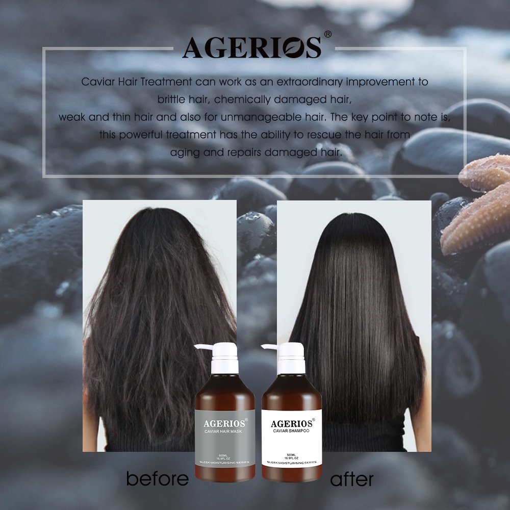 Salon Quality Give Your Hair Silky Touch Argan oil Daily Moisturizing Shampoo and Hair Mask