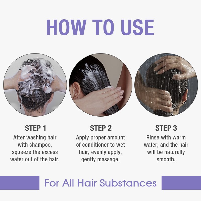 Deep Conditioner for African Hair Paraben-Free Smoothing and Organic Biotin Hair Growth Shampoo and Conditioner