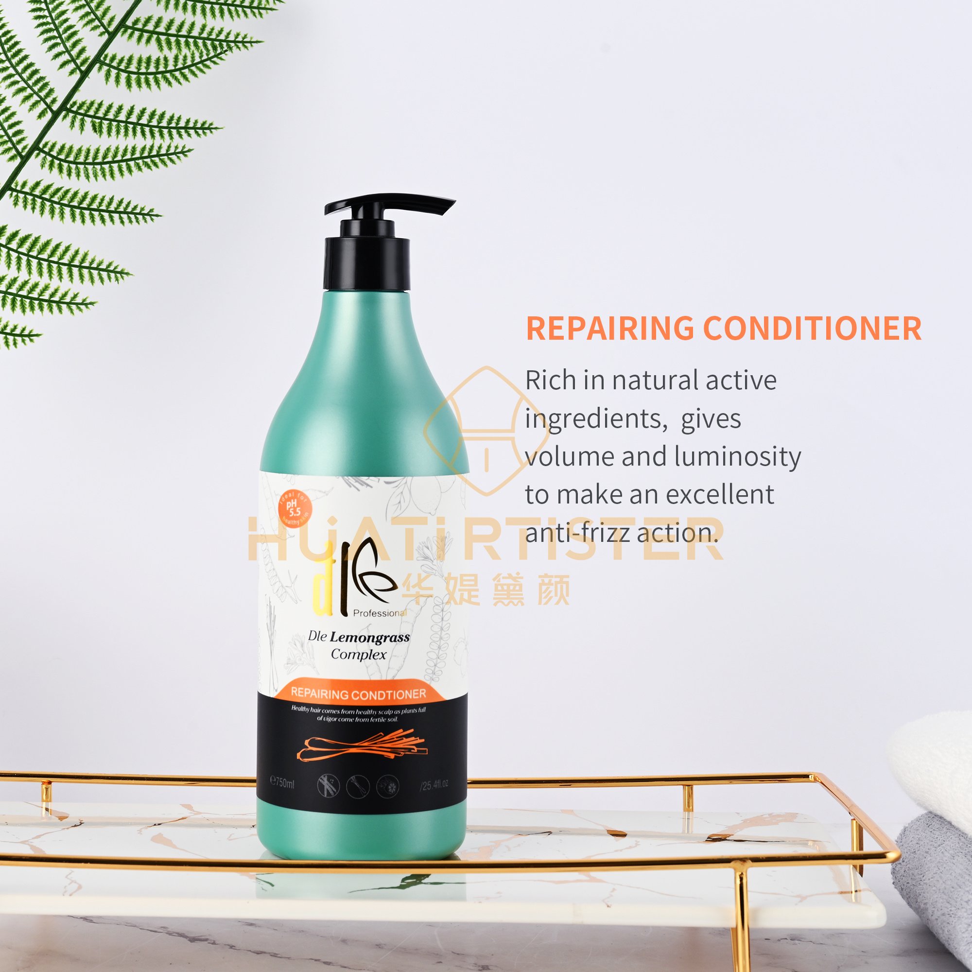 Huati Sifuli DLE Lemongrass Complex Professional 750ml repairing Moisturizing Nourishing hair care Shampoo And Conditioner