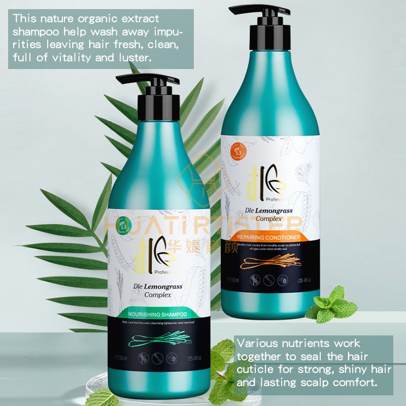 Huati Sifuli DLE Lemongrass Complex Professional 750ml repairing Moisturizing Nourishing hair care Shampoo And Conditioner