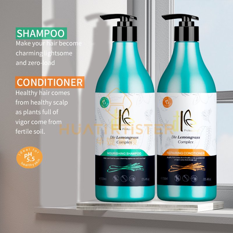 Huati Sifuli DLE Lemongrass Complex Professional 750ml repairing Moisturizing Nourishing hair care Shampoo And Conditioner