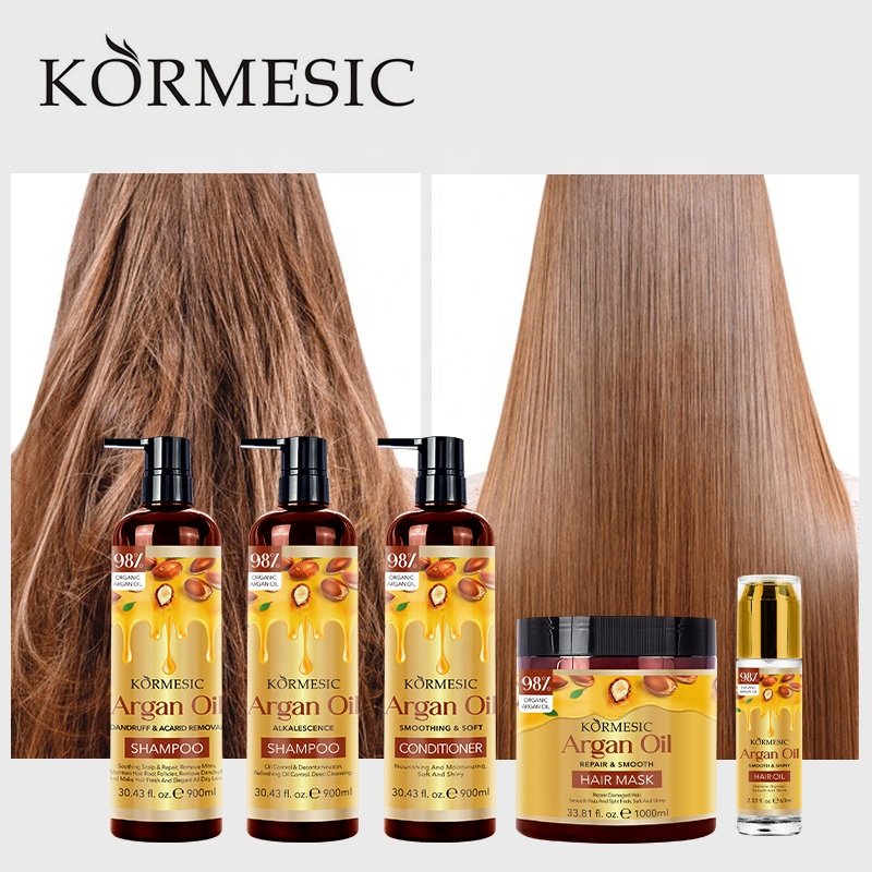 KORMESIC private label ginger orgainc natural hair care shampoo conditioner oil control essence nourishing beauty hair mask