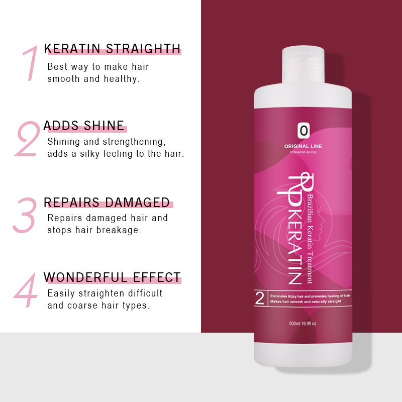 Best Keratina Hydrolyzed Clarifying Deep Cleansing Bio Keratin Smooth Brazilian Purifying Shampoo for Salon