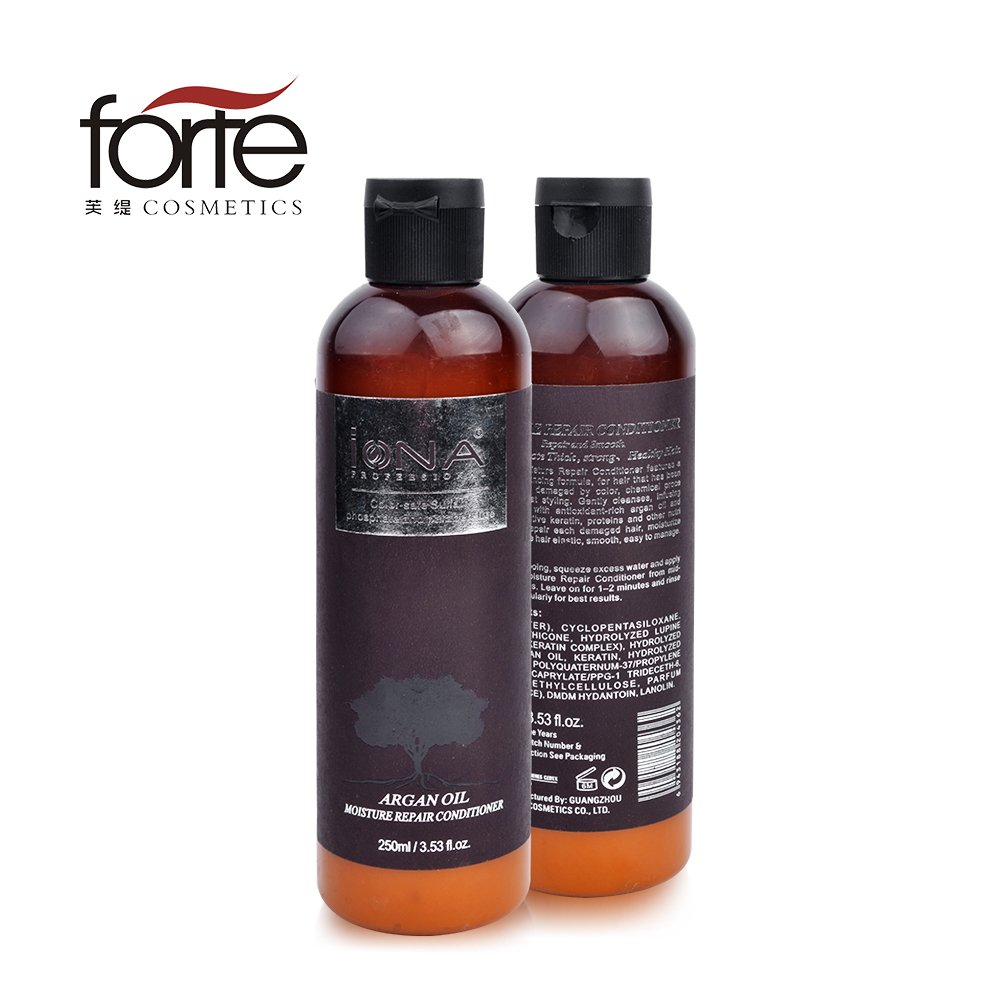 Iona Brand Name Repair Damaged Hair Argan Oil Hair Shampoo Conditioner Curly Hair Products Female Care
