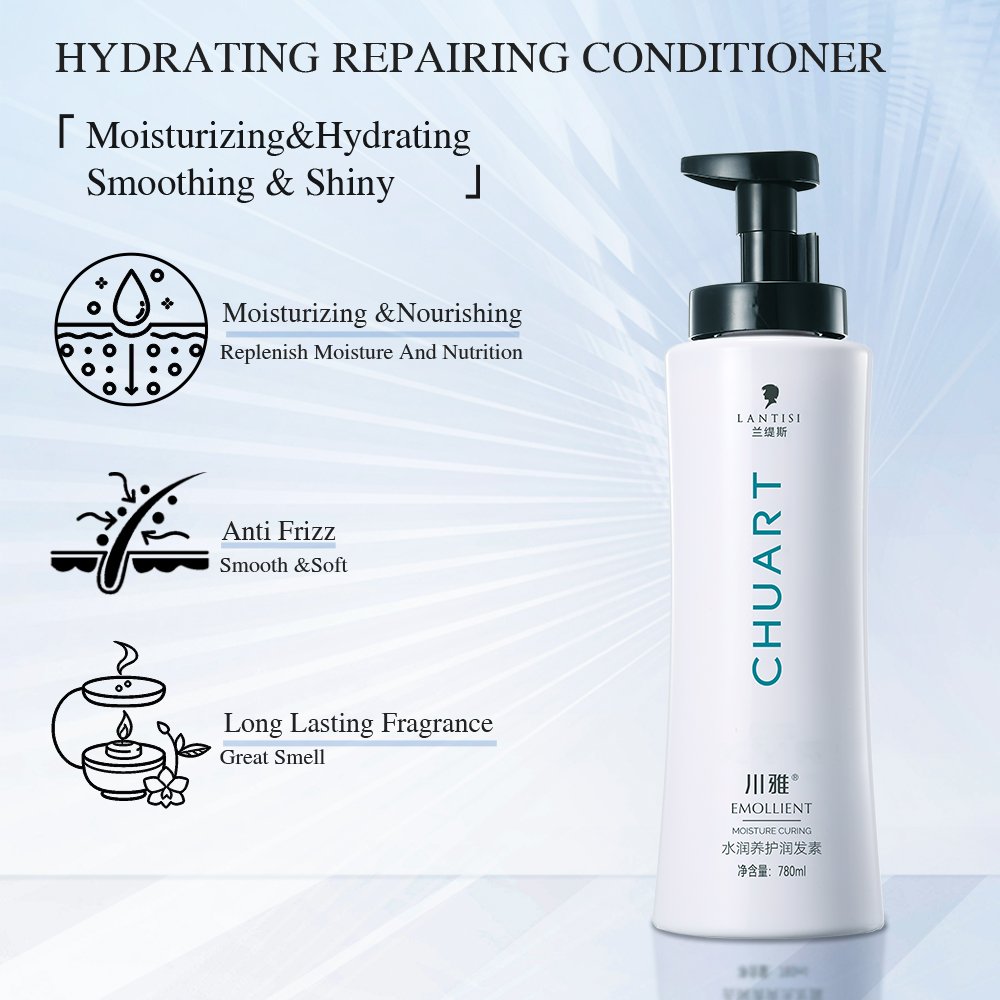 Professional curly hair products hair care curly elastine shampoo, conditioner and hair mask sets