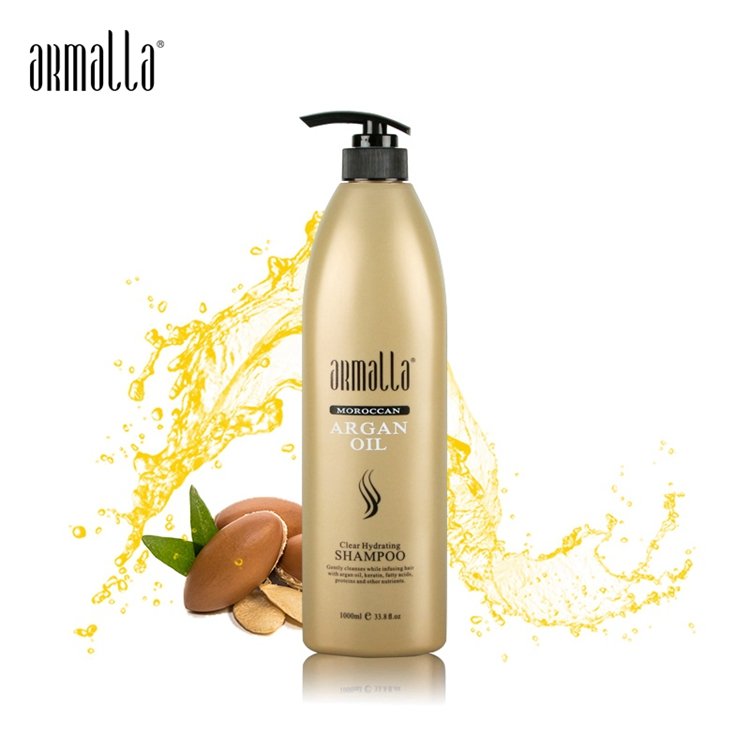 Armalla Best Selling hair care champoo Organic moroccan argan oil Shampoo For Curly Hair