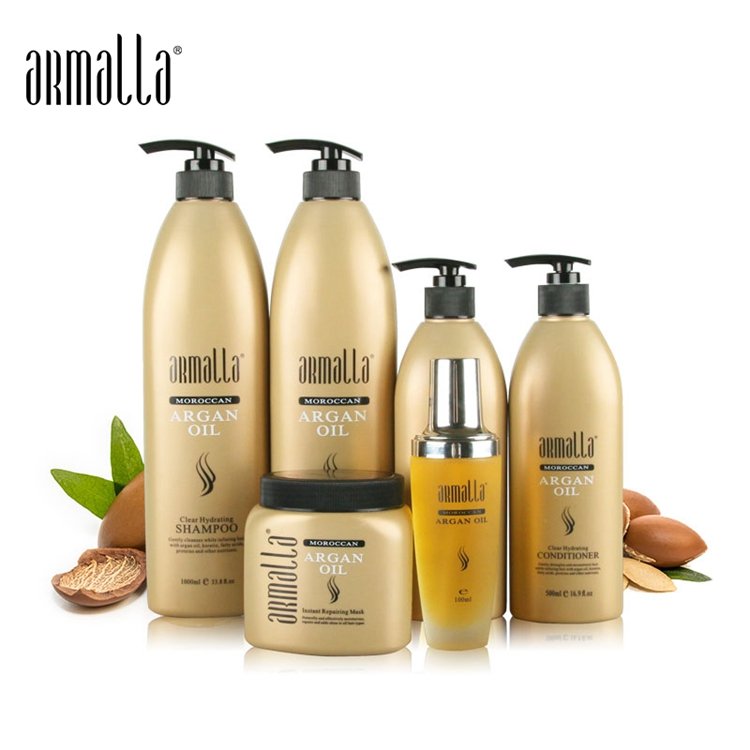 Armalla Best Selling hair care champoo Organic moroccan argan oil Shampoo For Curly Hair