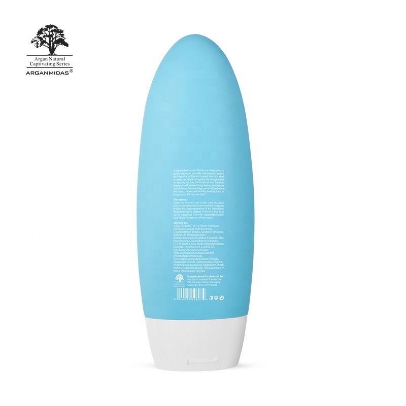 Hair treatment vitamins wheat keratin shampoing san sulfat no salt brazilian protein hair straightener shampoo