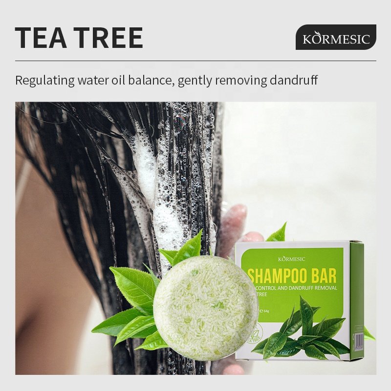 Private Label KORMESIC Organic Shampoo Bar Customize Scent & Shape Hair Care Organic Sulfate Free Shampoo Bar Soap
