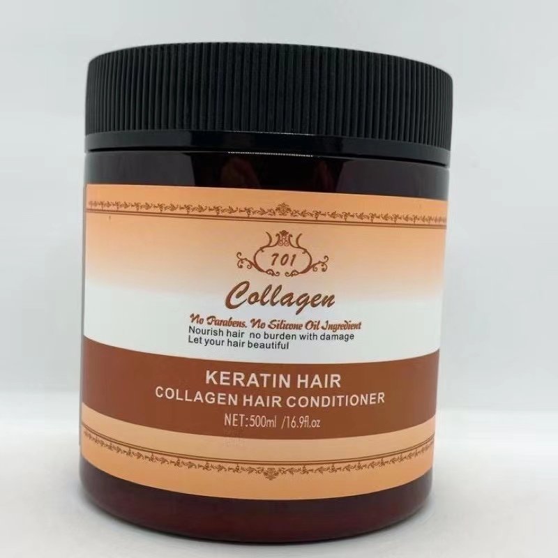 Wholesale Collagen 701Plus Repair Black Hair Shampoo Organic Keratin Hair Leave in Deep Conditioner for Damage Hair