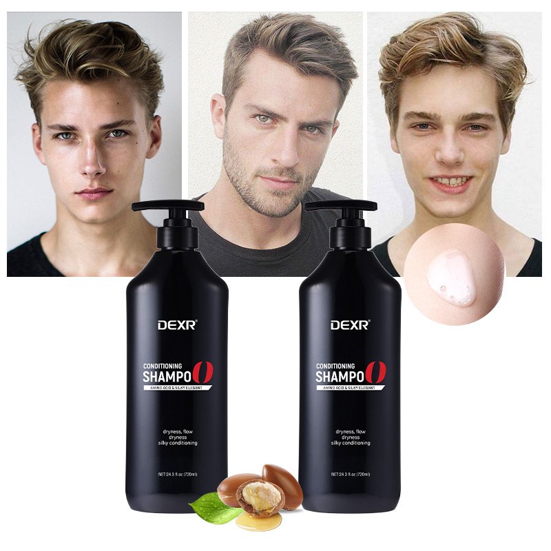Custom Brand Natural Pro-Vitamin B5 720Ml Man Hair Care Product Vegan Smoothing Organic Soft Hair Shampoo