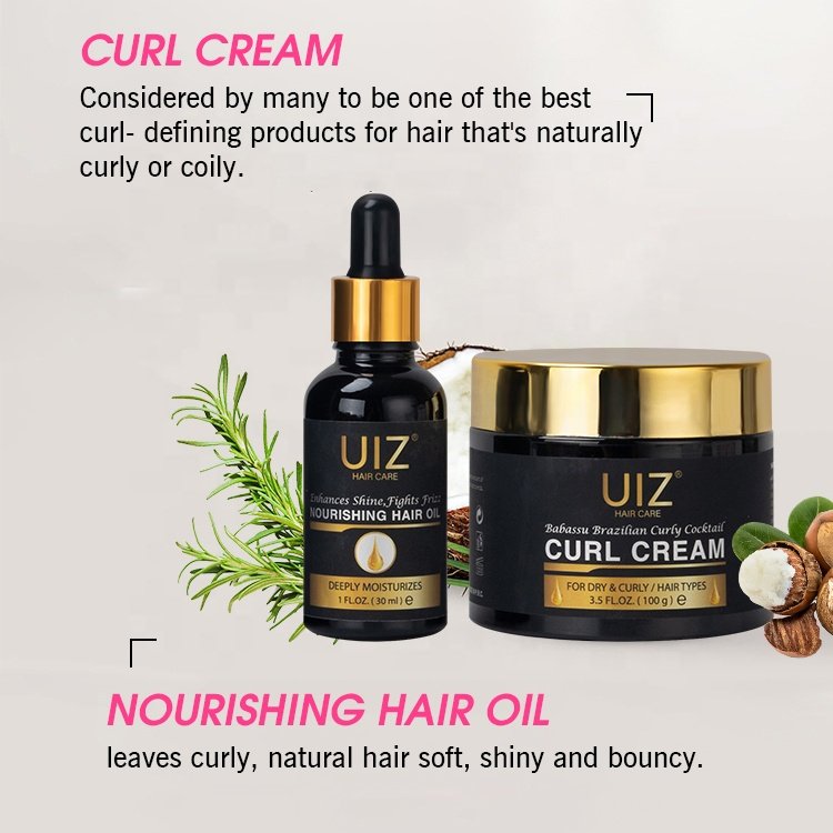 Curly hair shampoo and conditioner set Scalp Care Sulfate Free Hair Care Set For Black Women