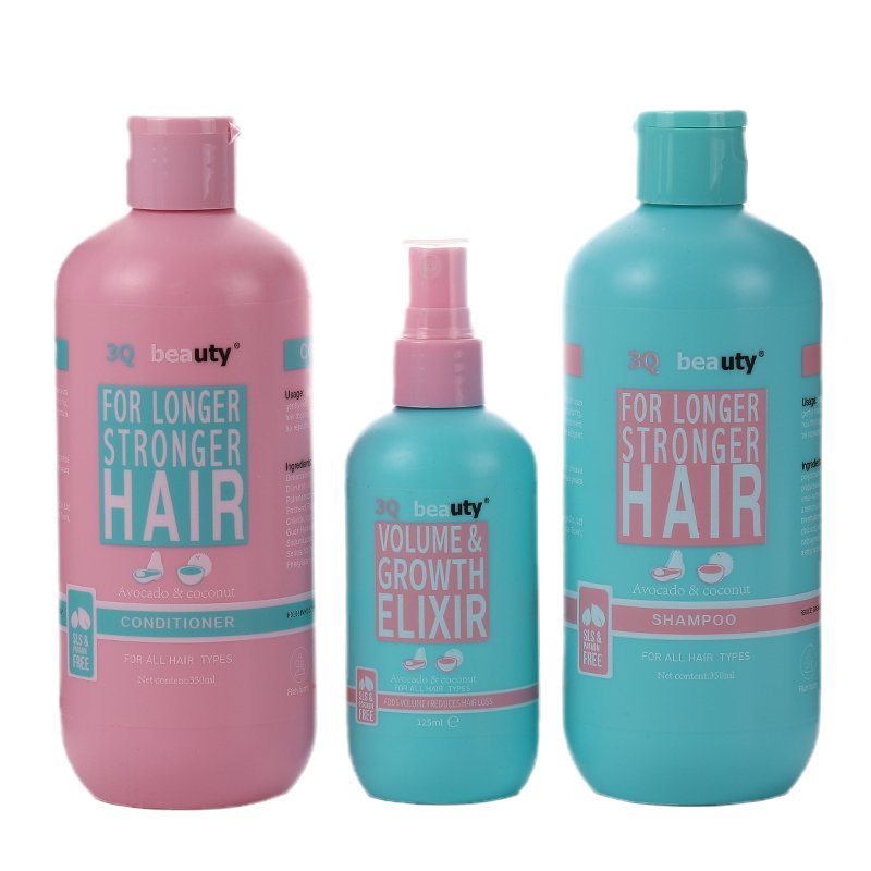 Private Label Natural Hair Care Dry Curly Hair Shampoo And Conditioner Set