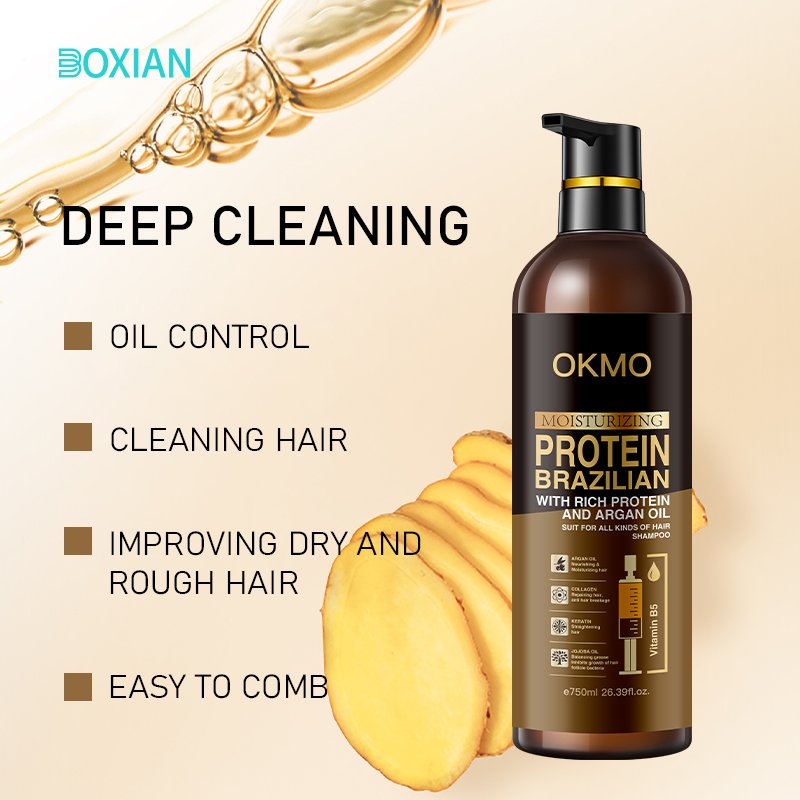 Private Label Hydrating Shampoo Argan Oil Moisture Nourish protein brazilian argan oil shampoo