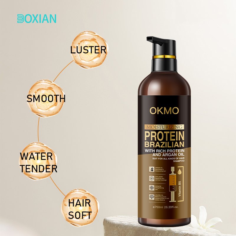Private Label Hydrating Shampoo Argan Oil Moisture Nourish protein brazilian argan oil shampoo