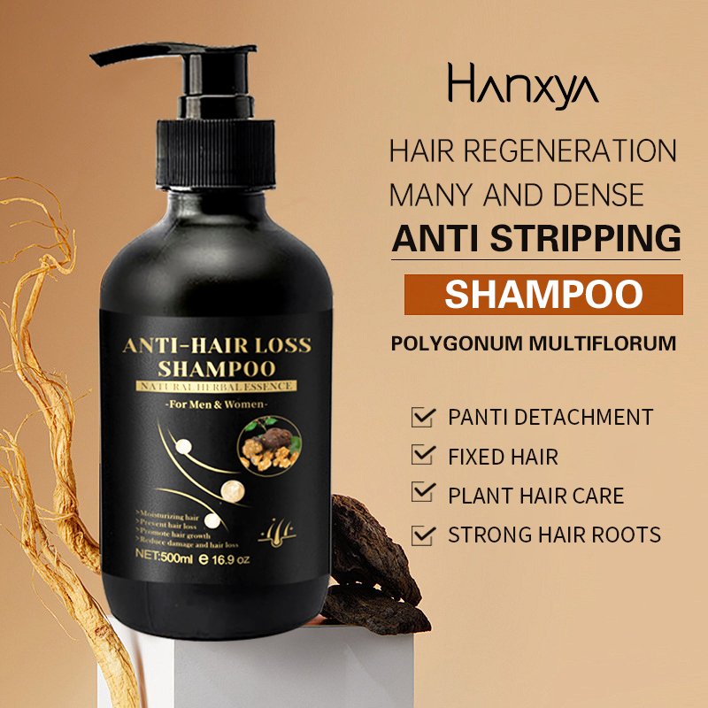 OEM ODM Polygonum multiflorum Shampoo 500ml Set Professional Salon Quality organic Shampoo and Conditioner Set Sulfate Free