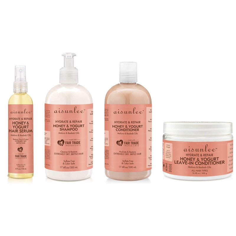 Private Label OEM Customize Hair Care Sets Shea Butter Nourishing Natural Wholesale Organic Shampoo and Conditioner For Dry Hair
