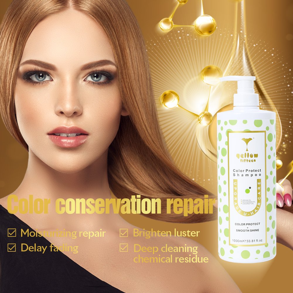 Yellow Fifteen Upgrade U Hair Care Color Protect Shampoo