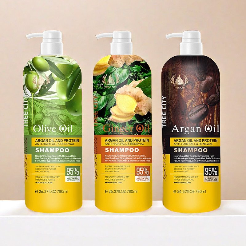 Wholesale Nourishing Moisturizing 1000ml Hair Shampoo For Women and Men