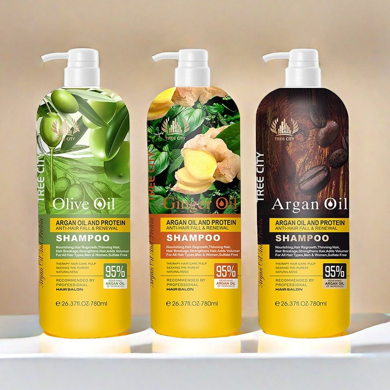 Wholesale Nourishing Moisturizing 1000ml Hair Shampoo For Women and Men