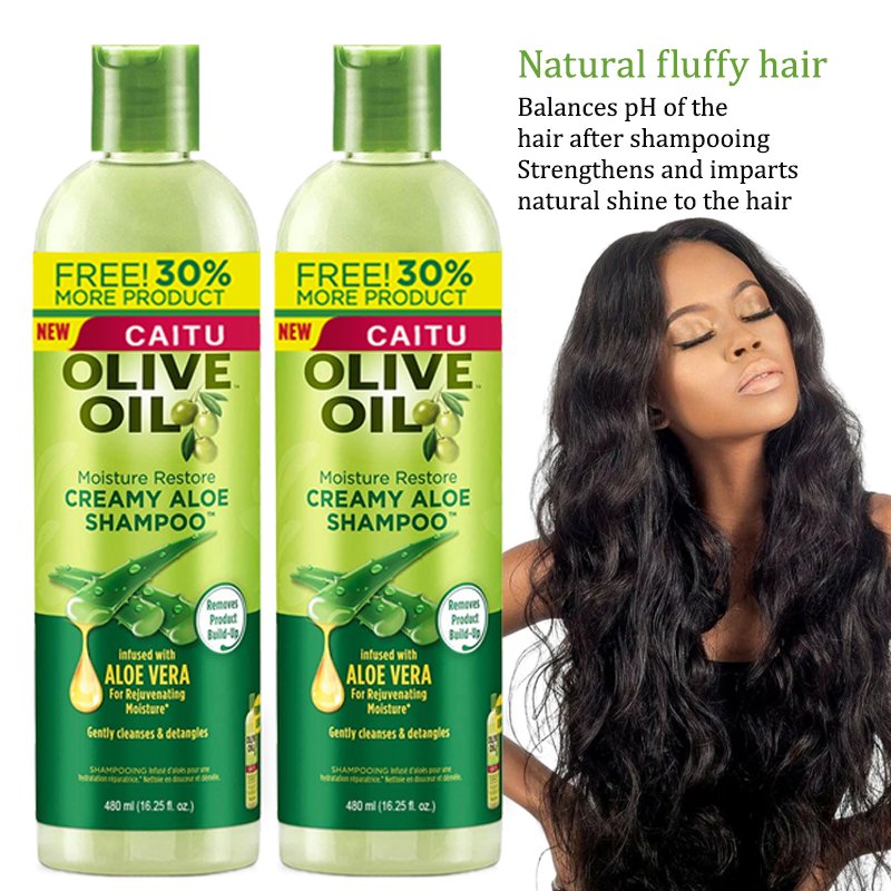 Wholesale private label aloe vera hair growth shampoo for curly hair afro hair shampoo and conditioner