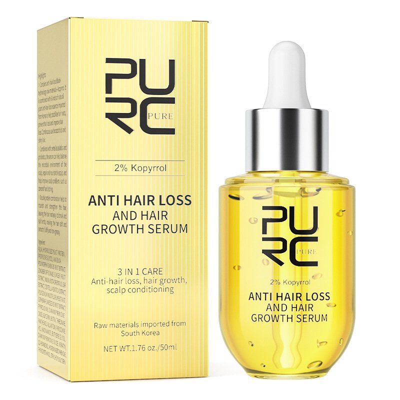 PURC Ginger Hair Liquid Regrowth Biotin Herbel Hair Tonic hair growth serum oil