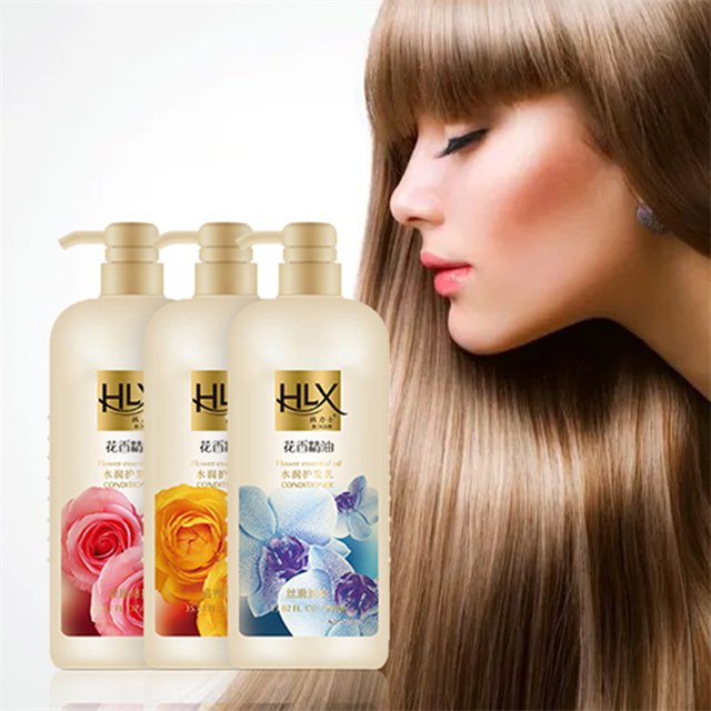 Wholesale Floral Oil Moisturizing Hair Cream Flower Oil Shampoo And Conditioner Set